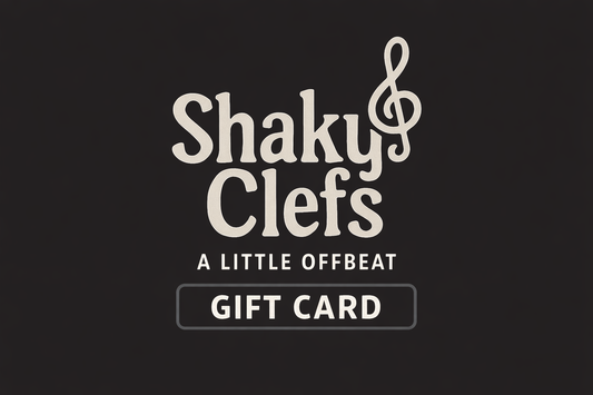 Shaky Clefs Gift Card